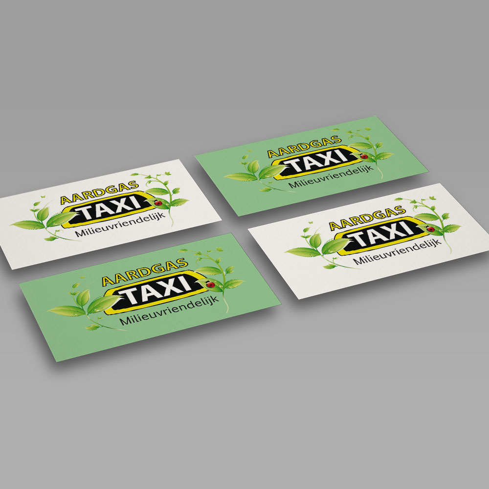 Aardgas Taxi - visitekaartjes