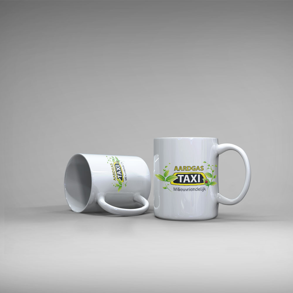 Aardgas Taxi - Koffie beker.