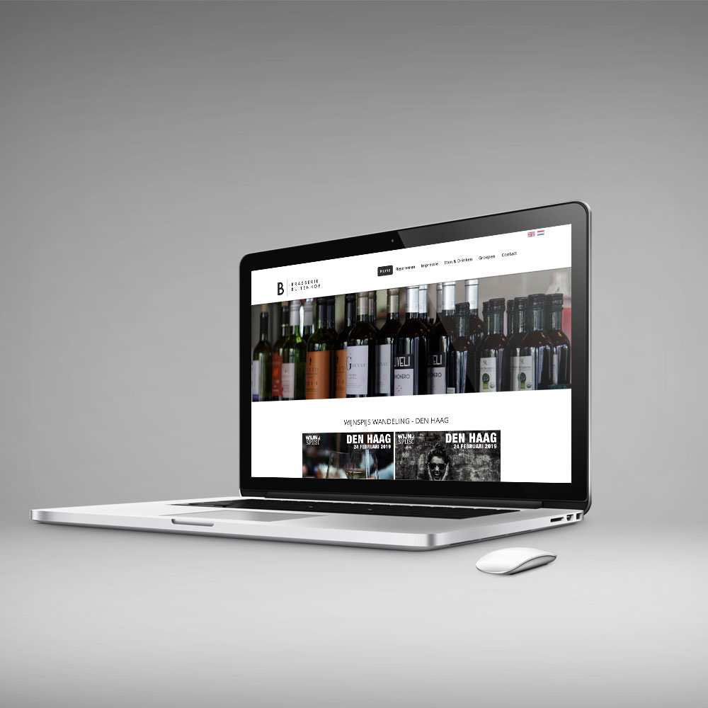 www.brasseriebuitenhof.nl - laptop