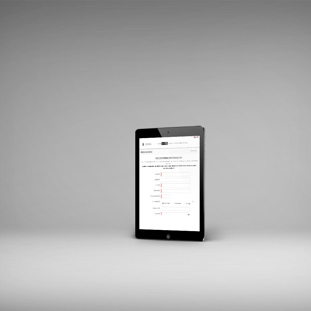 www.brasseriebuitenhof.nl - tablet