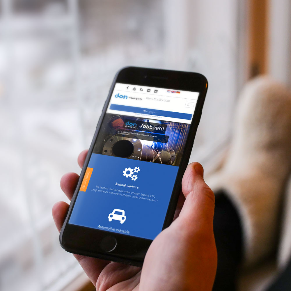 Jobboard - www.donbv.com - smartphone