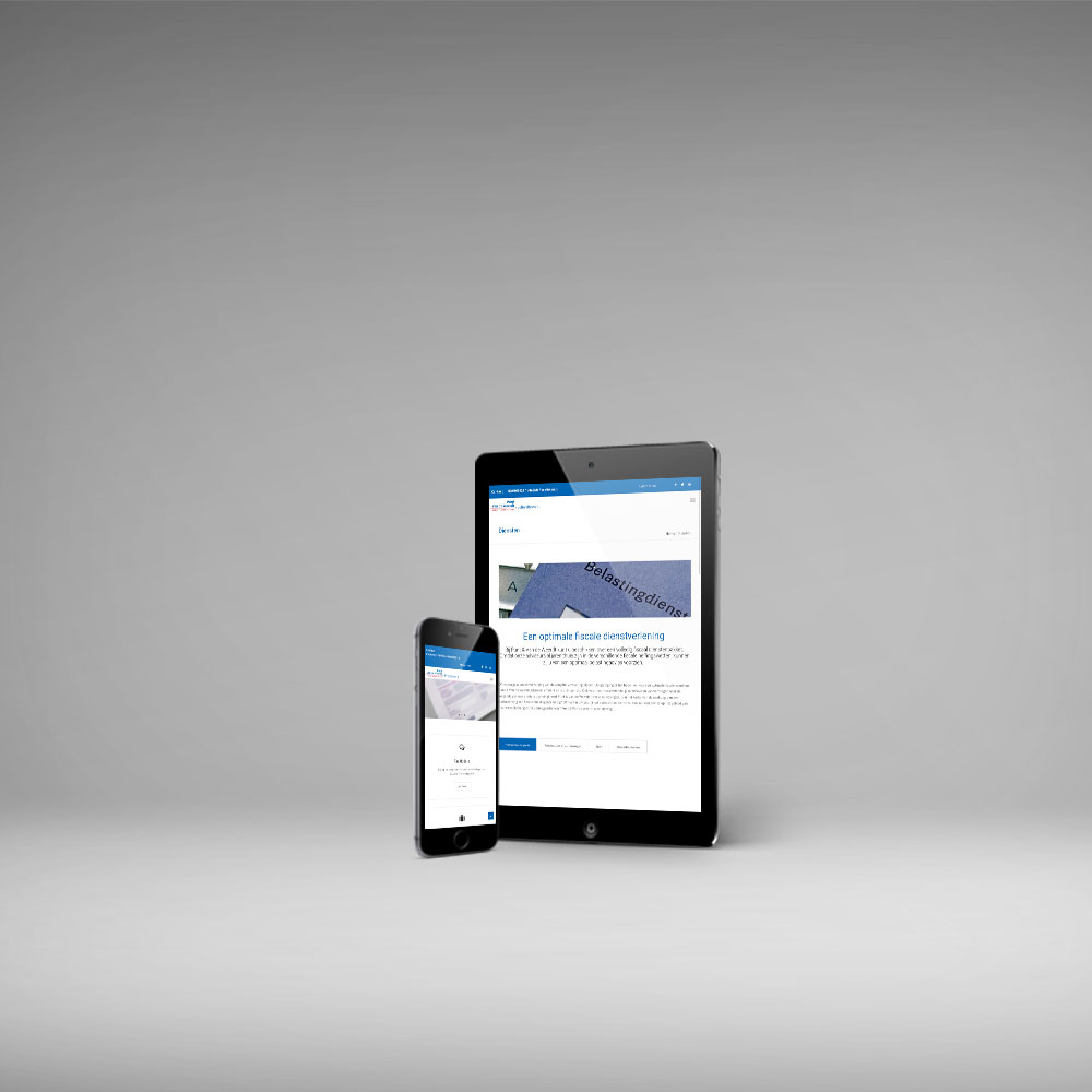 www.defiscalisten.nl - tablet en smartphone