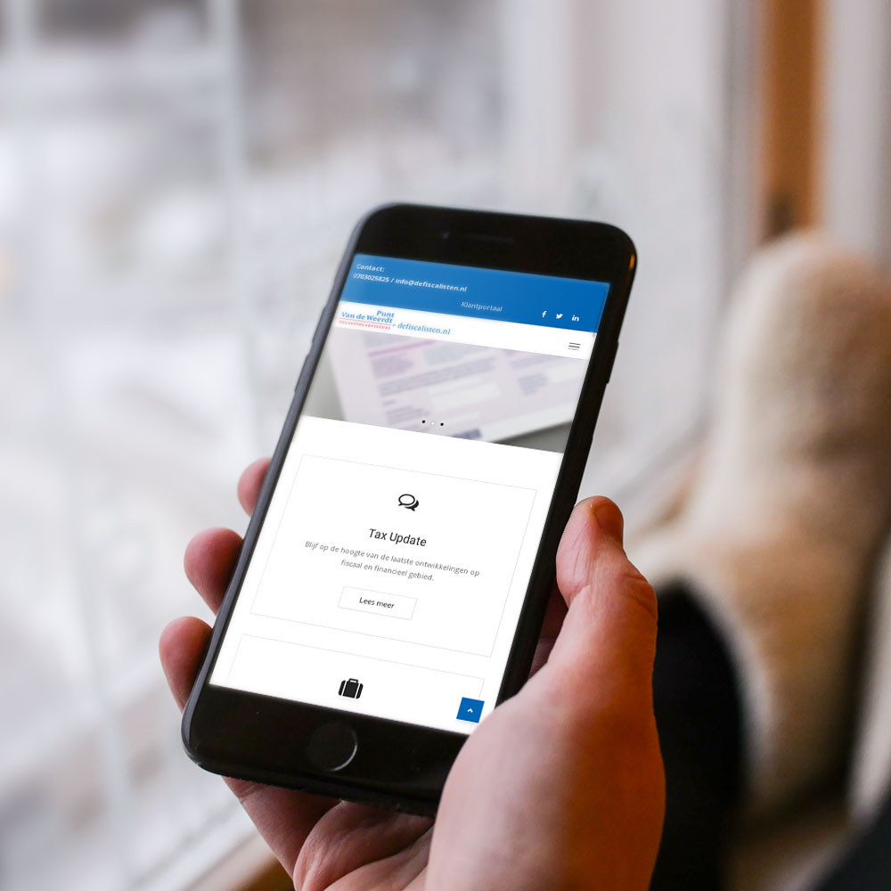 www.defiscalisten.nl - smartphone