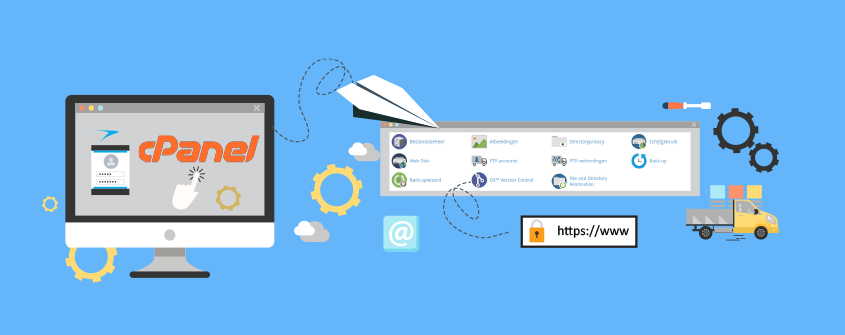Inloggen cPanel via het klantenpaneel