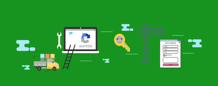 Google reCaptcha API key aanvragen